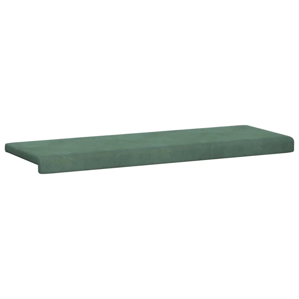 Cuscino per panchina Velluto (V) Verde Mare Profondità 35 cm 42043340
