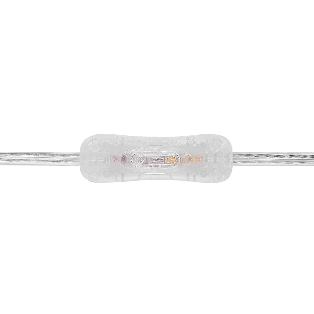 Lampada da Tavolo Metallo dorato Bianco Paralume paralume in policotone Rettangolare 62H cm Soggiorno Moderno