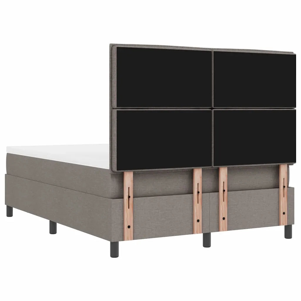 Letto a molle con testiera Talpa 140 x 190 cm Tessuto 3343992