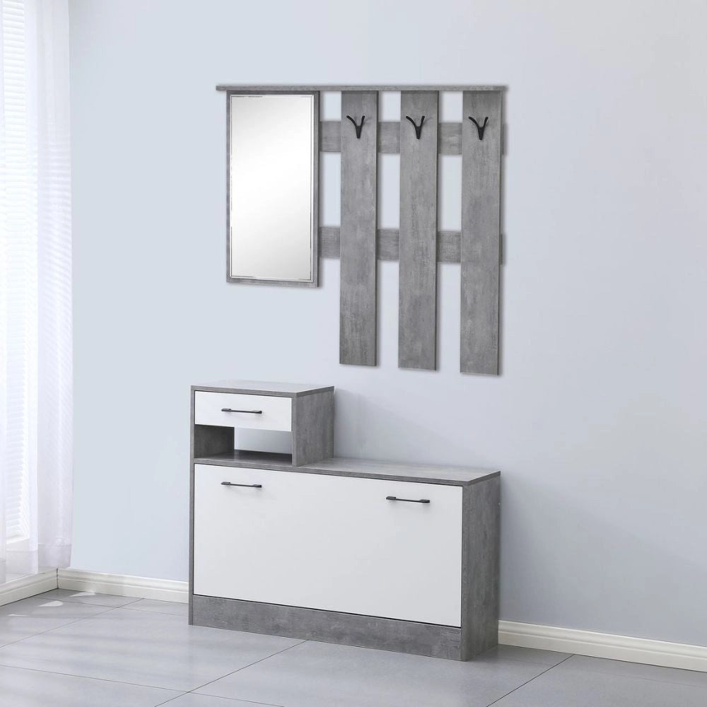 Mobile ingresso con specchio 100x180x25 cm