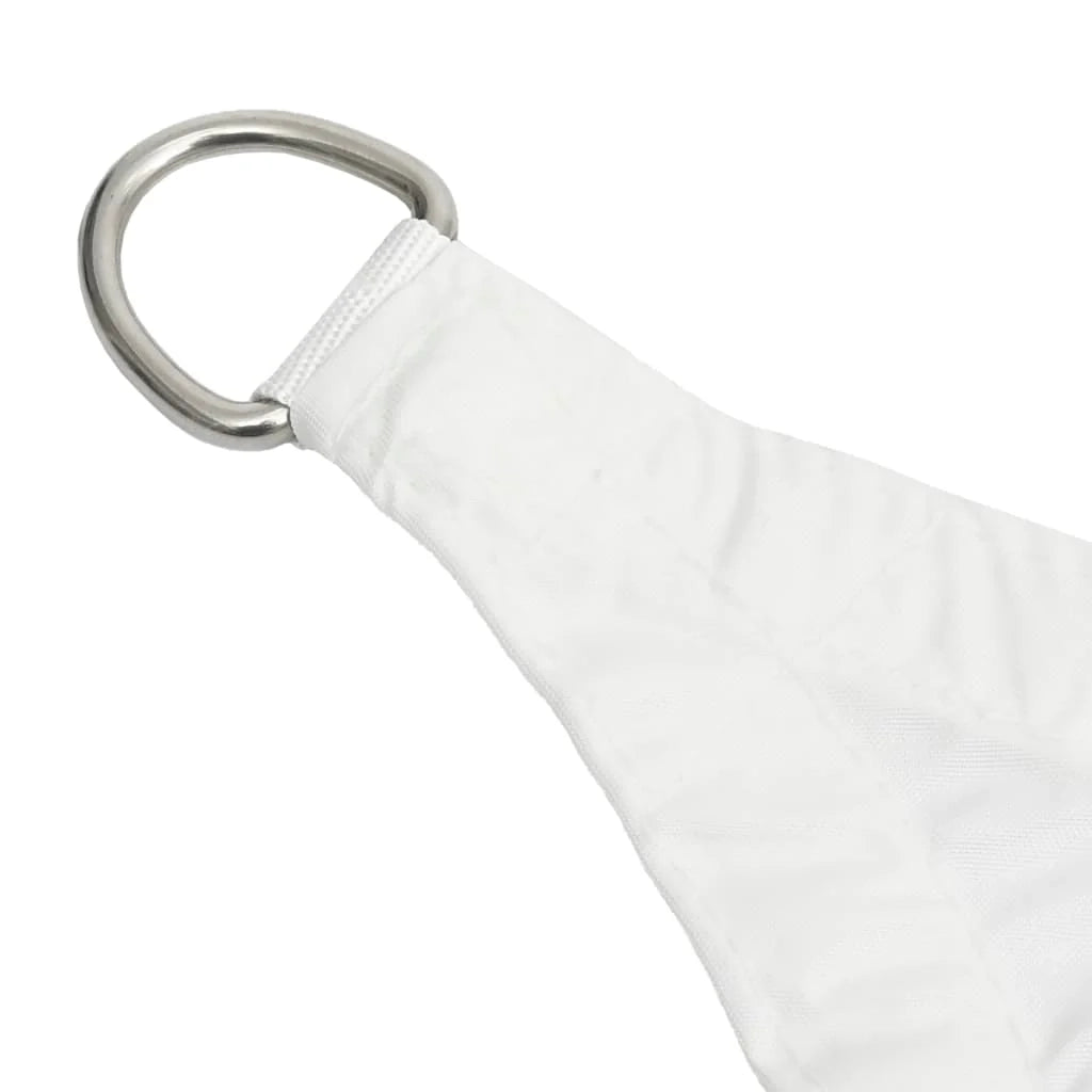 Vela ombreggiante/ombrellone rettangolare in tessuto Oxford 2 x 5 m bianco 02_0009631