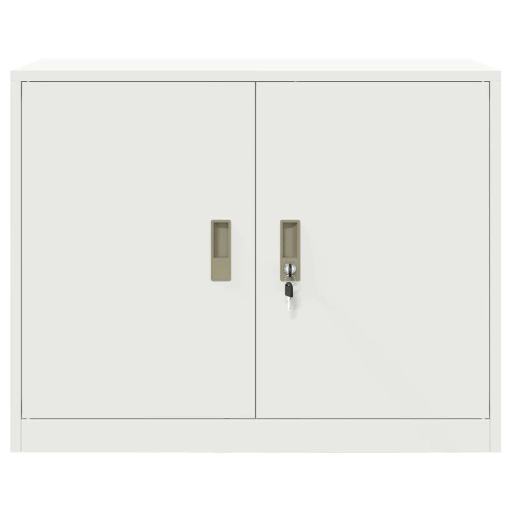 Armadio Bianco 90 x 40 x 70 cm Acciaio CFW4294976