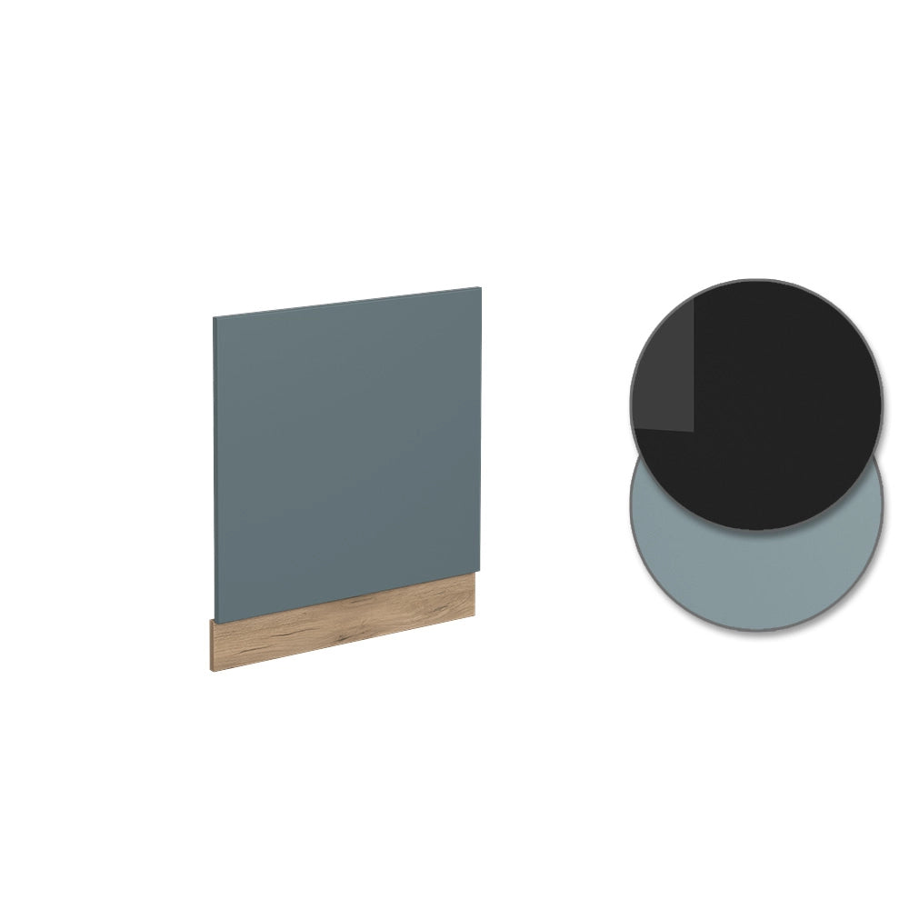 Vicco Pannello frontale Grigio-blu 60 cm senza piano di lavoro