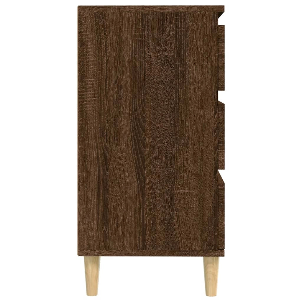 Buffet credenza cassettiera armadio mobile contenitore organizer per cucina soggiorno salotto 60 x 35 x 70 cm legno ingegnerizzato marrone 02_0031309