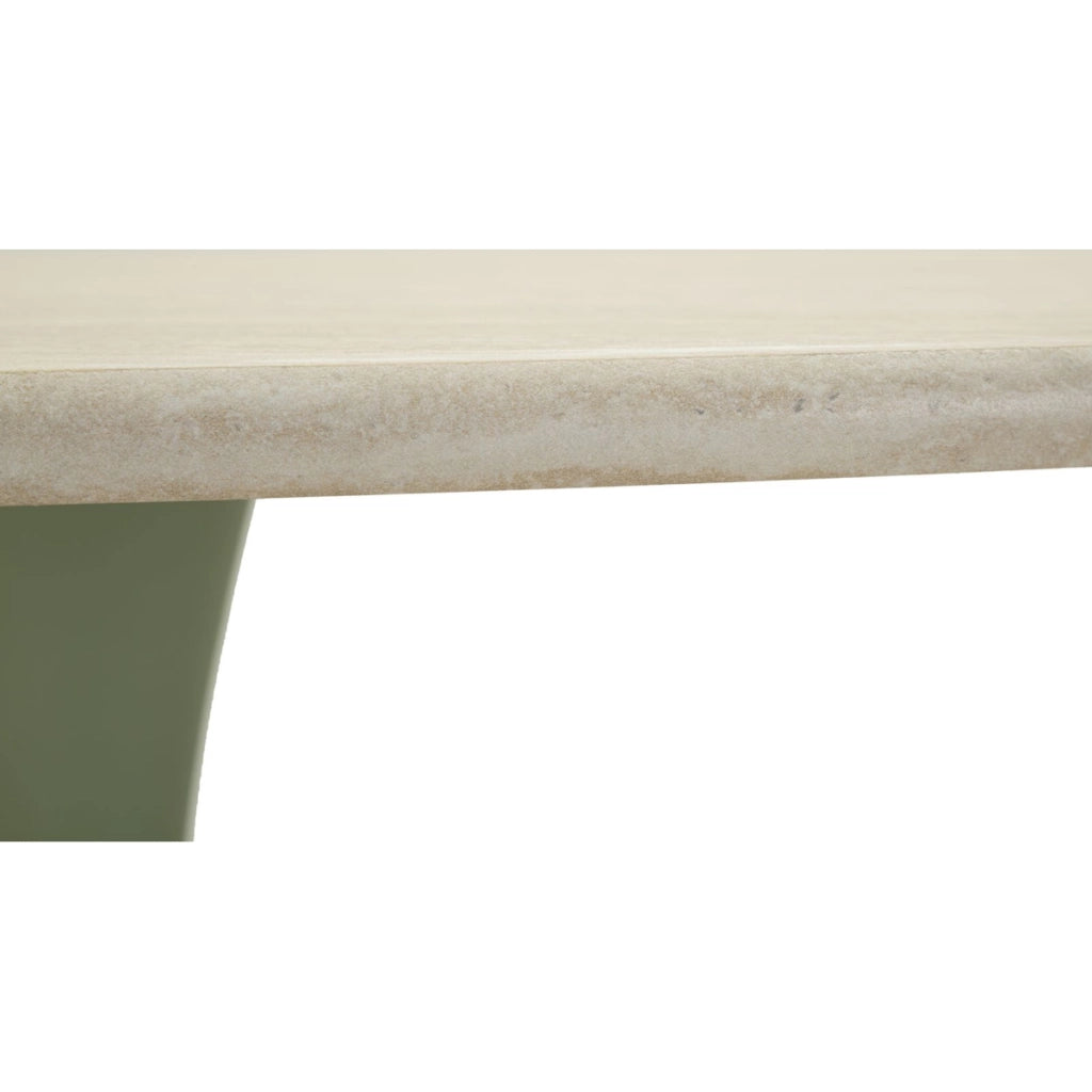 Tavolo VKH892, Verde, MDF, 120x120x76 cm