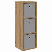 Credenza | Madia | Buffet da pranzo | Armadio da pranzo con cassetto Rovere artigianale 30,5 x 27 x 84,5 cm