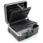 BandW Cases 120.04-L GO Valigetta Portautensili ABS con Ruote Maniglia Telescopica 36 L 30 Kg colore Nero