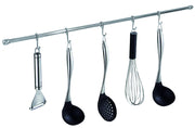 KIT TUBO SOTTOPENSILE PORTAMESTOLI CON ACCESSORI Ø mm. 16x1000 Cromo Lucido