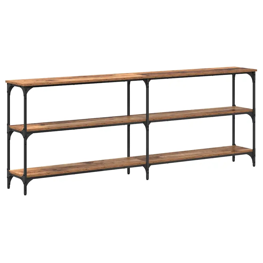 Tavolo consolle Legno vecchio 200 x 29 x 75 cm 871319