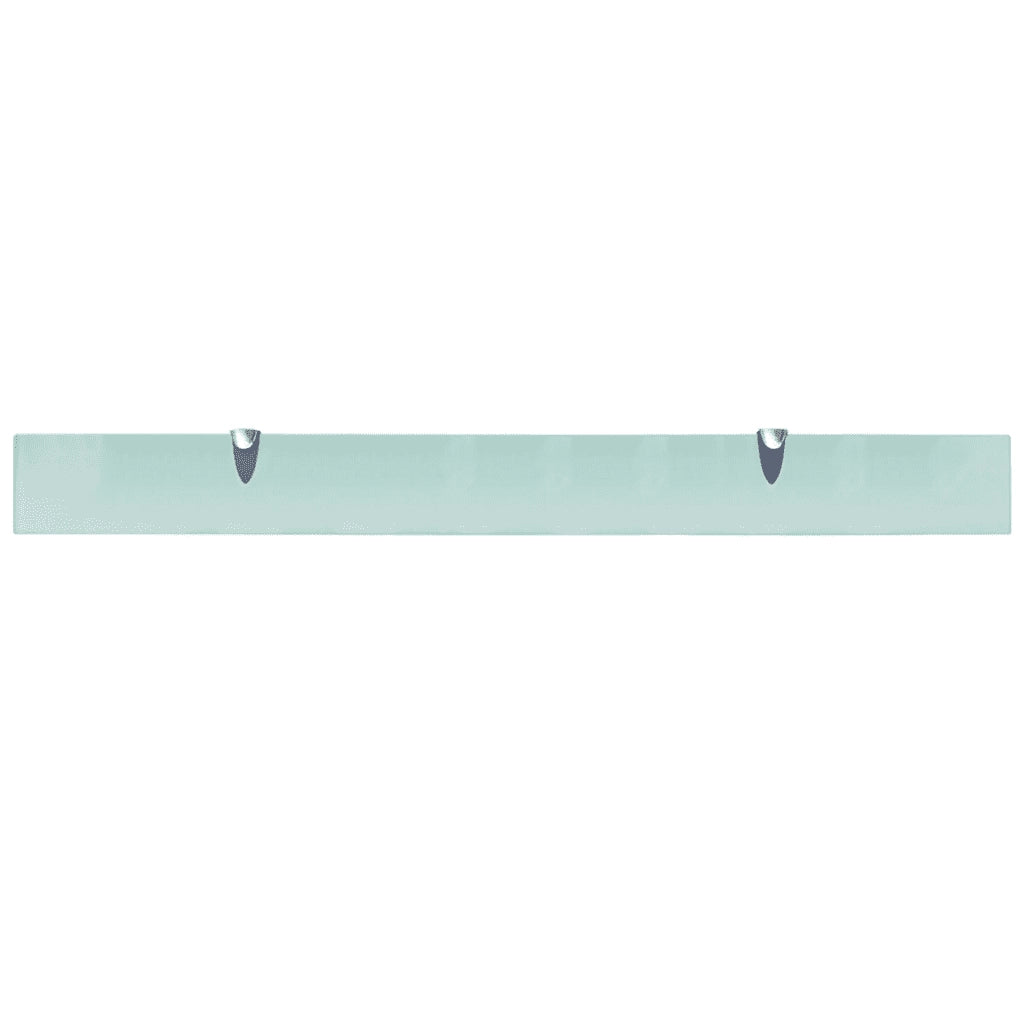 Mensole Galleggianti 2 pz in Vetro 100x10 cm 8 mm cod mxl 33498