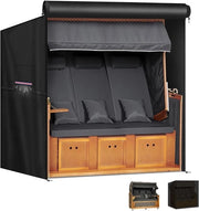 Copriporta Borsa da Spiaggia | Impermeabile Resistente ai Raggi UV | Aperture di Aerazione | 420D Oxford | Resistente alle Scalfitture | 165x100x165/145cm