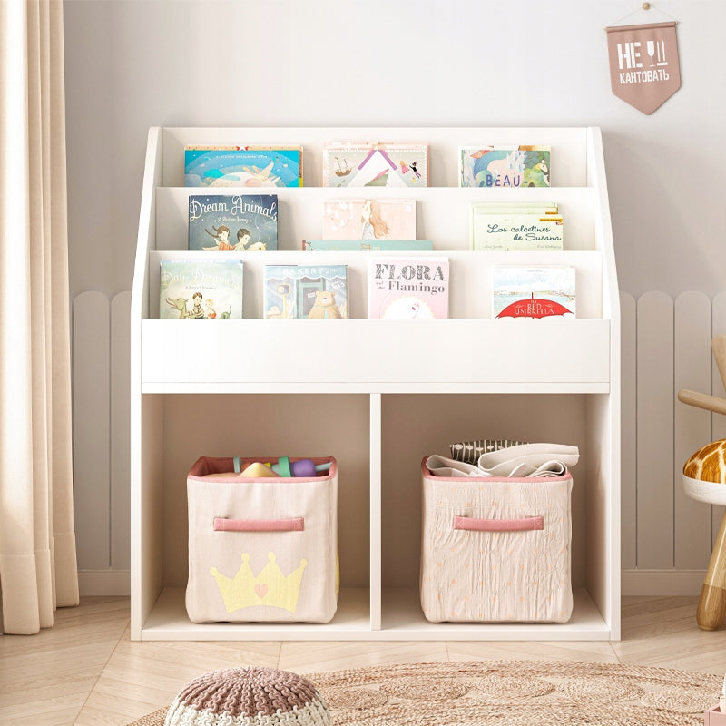 Libreria per Bambini Portagiochi Ideale per Organizzare Libri e Giocattoli