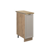 Armadio cucina dispensa alto Fame-Line GrigioBeige/Rovere dorato 30 cm, PL Rovere Vicco