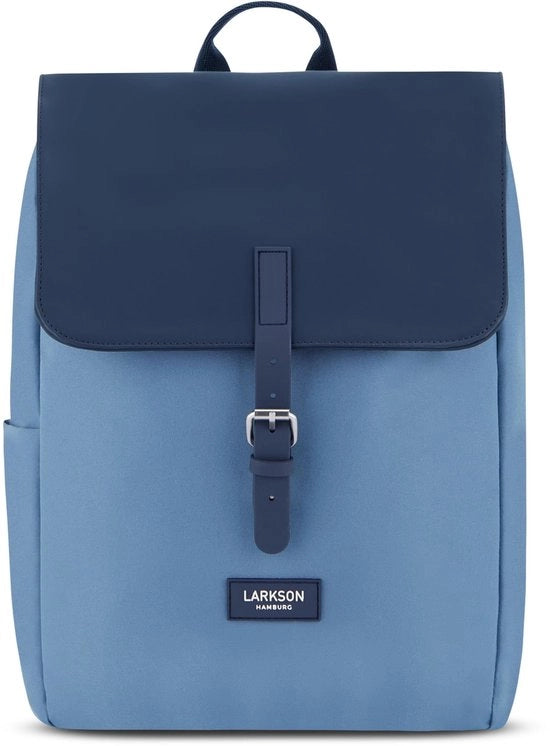 Ragazzina Dames Klein Blauw - Ida - Piccola borsa per tempo libero, università o città - Con tasca per laptop (fino a 13 pollici) - Elegante & sostenibile - Impermeabile