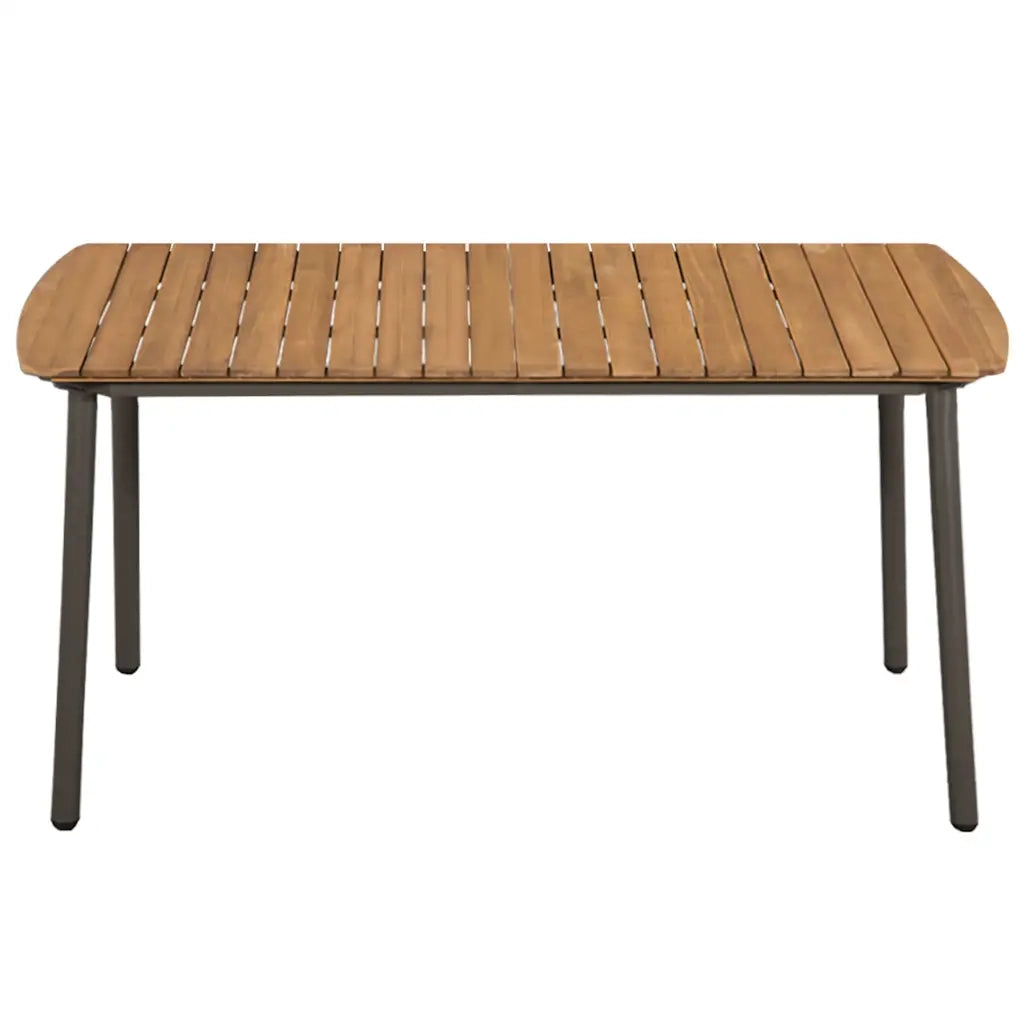 Set Mobili da Pranzo Giardino 5 pz | Set Salotto da Giardino in Polyrattan Grigio