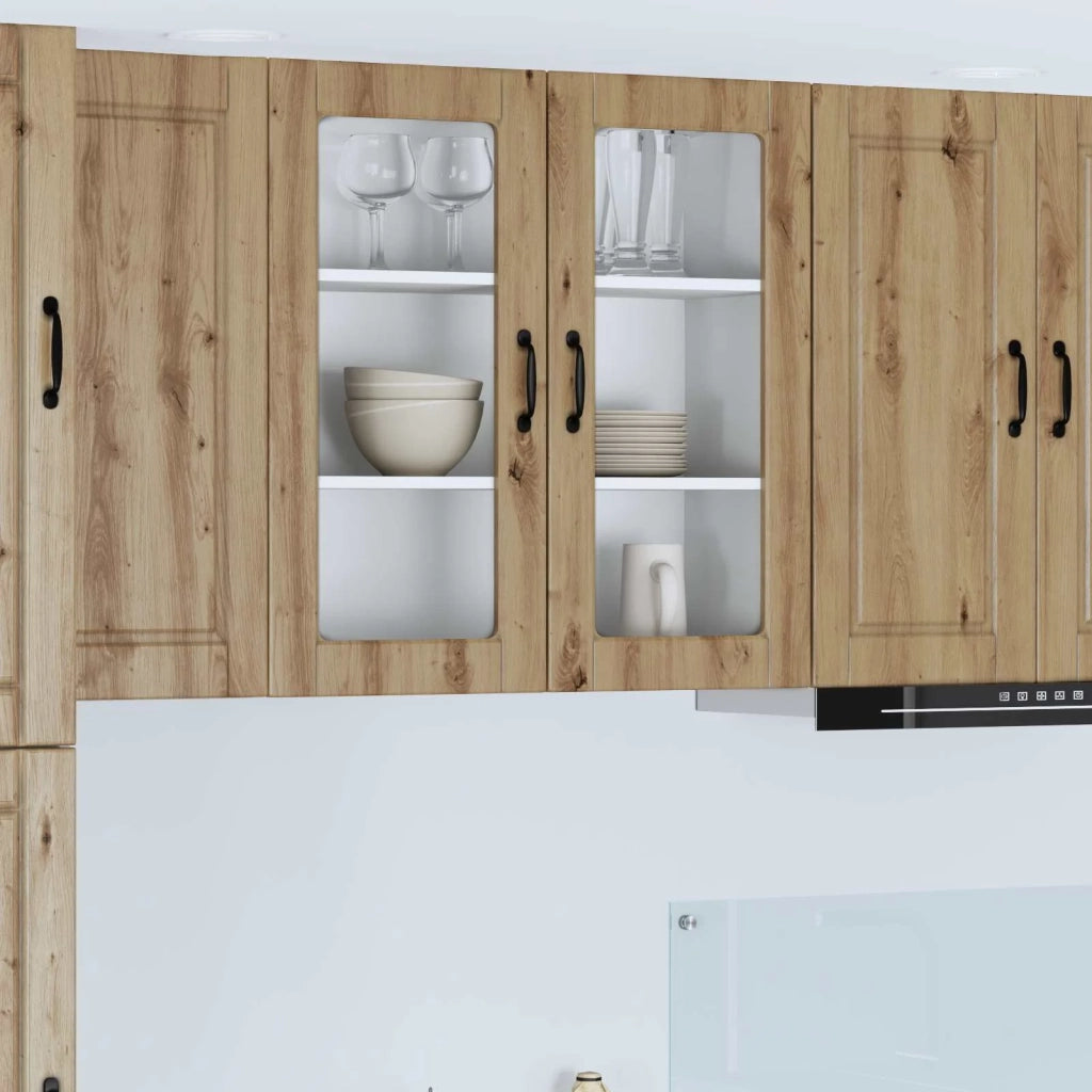 Pannello lavastoviglie Rovere artigianale 80 x 31 x 80 cm 885424