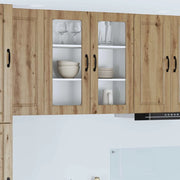 Pannello lavastoviglie Rovere artigianale 80 x 31 x 80 cm 885424