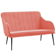 Panca Rosa 110x76x80 cm in Velluto CFW9131864