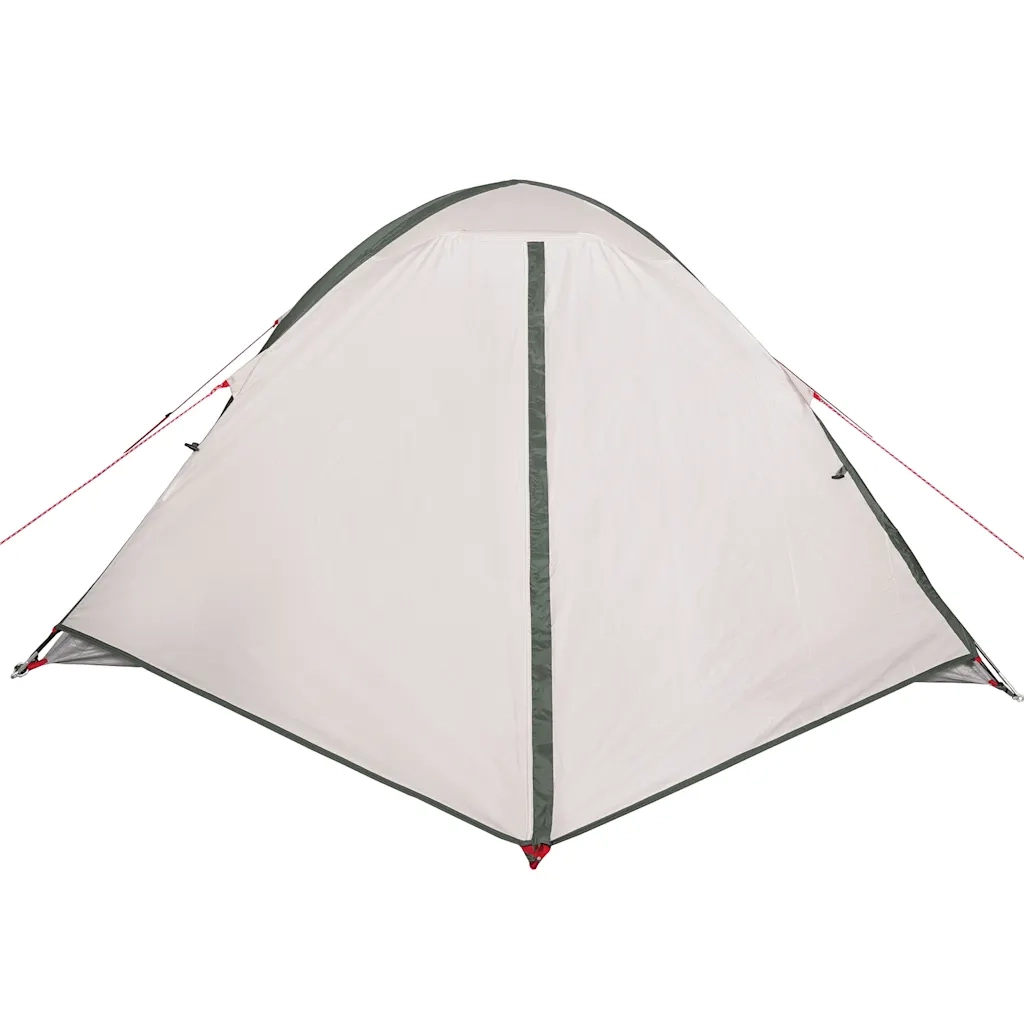 Tenda da Campeggio a Cupola per 2 Persone-Tenda per Escursionismo Verde Impermeabile 211850
