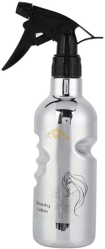 Spray per Capelli 500ml - Stile Vintage - Sostenibile - Ergonomico - Bocchetta Spray Regolabile - Imbottitura Riciclabile - Manico con Grip - Flacone Spray