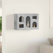 Armadio pensile con lo scaffale Grigio cemento 60 x 20 x 40 cm 891377