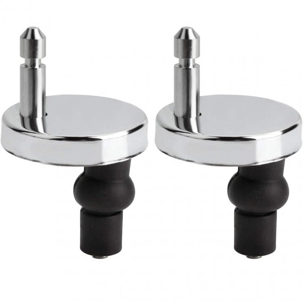 Trade Shop - Cerniere Per Wc Supporti Copriwater Universali Con Chiusura Soft Ammortizzata 79573 -