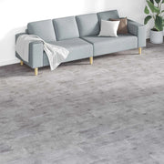Tavole per Pavimenti 18 pcs Marrone Cemento 5,26 m² PVC
