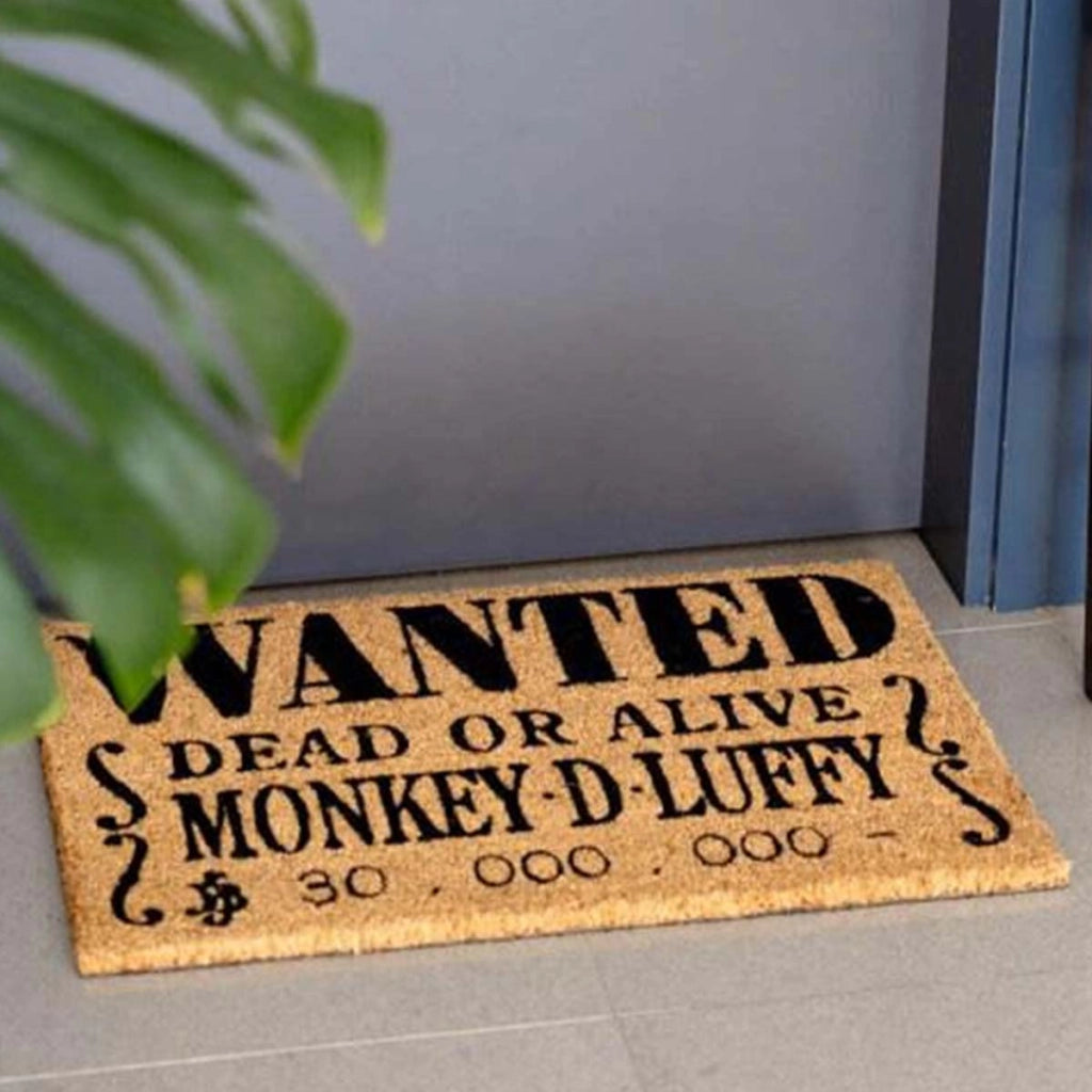 Zerbino Decorativo Motivo Monkey D. Luffy 40x60cm Antiscivolo Beige Inny