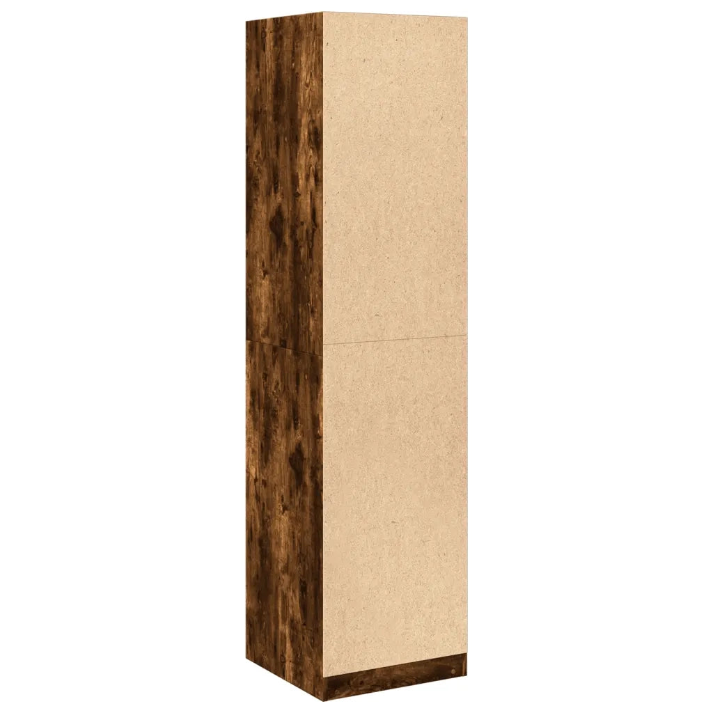 Armadio Rovere Fumo 50x50x200 cm in Legno Multistrato CFW1913810