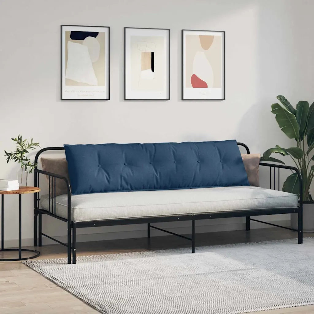 Cuscino per Schiena Blu 180 x 19 x 50 cm Tessuto