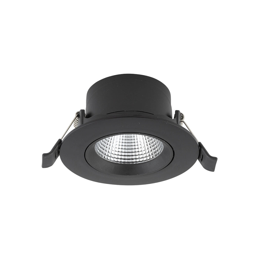 Faretto incasso soffitto nero LED 10W 3000K Nowodvorski