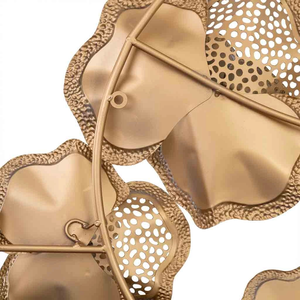 Carta da parati decorativa in metallo 118,7x60,3x8,9