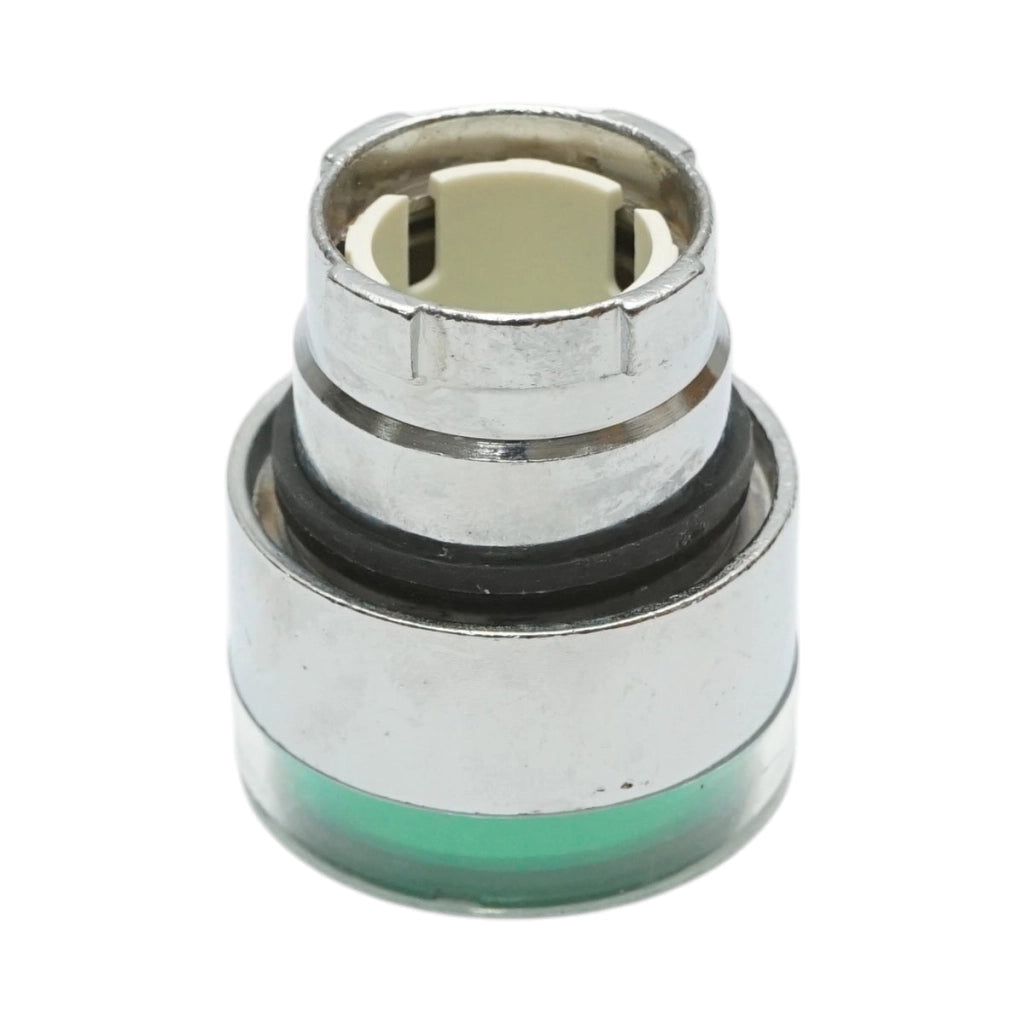 Testa del pulsante di comando illuminato verde Ø 22mm LAY5 Breckner Germany