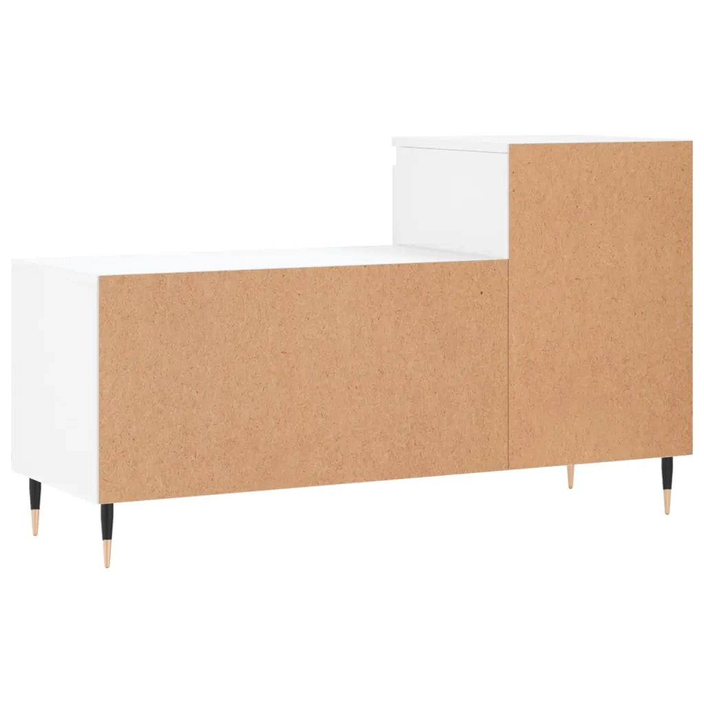 Scarpiera | Mobile per scarpe Bianca 102x36x60 cm in Legno Multistrato
