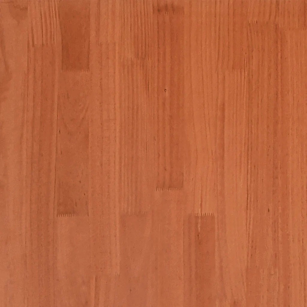 Letto senza Materasso Marrone Cera 120x200 cm in Legno di Pino 3308743