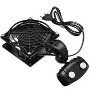 Ventola raffreddamento per acquario ventilatore orientabile 220V 15W 120MM FS120