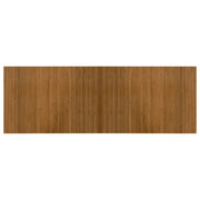 Tappeto del soggiorno | Tappeto Rettangolare Marrone 70x200 cm in Bamb¨´