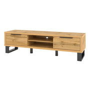 Mobile TV XL 180cm collezione MILO. Colore quercia. Stile design.