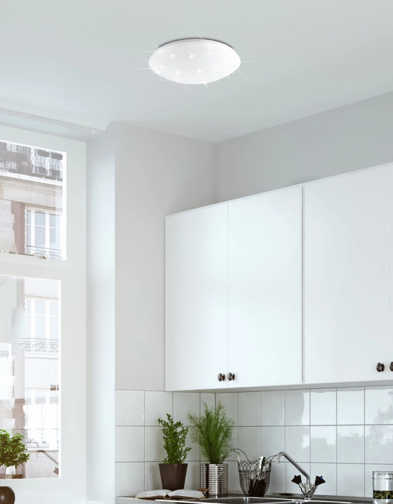 Plafoniera LED Candellux Magnus bianca 33cm 18W 4000K