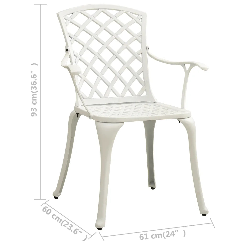Set da Bar 3 pz in Alluminio Pressofuso Bianco 315593