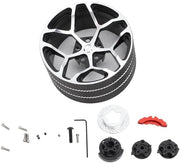 Ricevitore RC a Batteria Leggero - Progettato con Materiali Metallici - Compatibile con Futaba/Dumborc/Radiolink/Wfly - Durata di Servizio Ampliata - Manopola Antiscivolo - Comando a Distanza