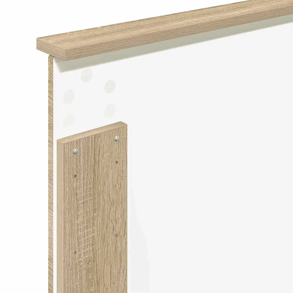 Testiera-Testata-Testiera Decorativa Rovere Sonoma 90 cm Legno multistrato 505822