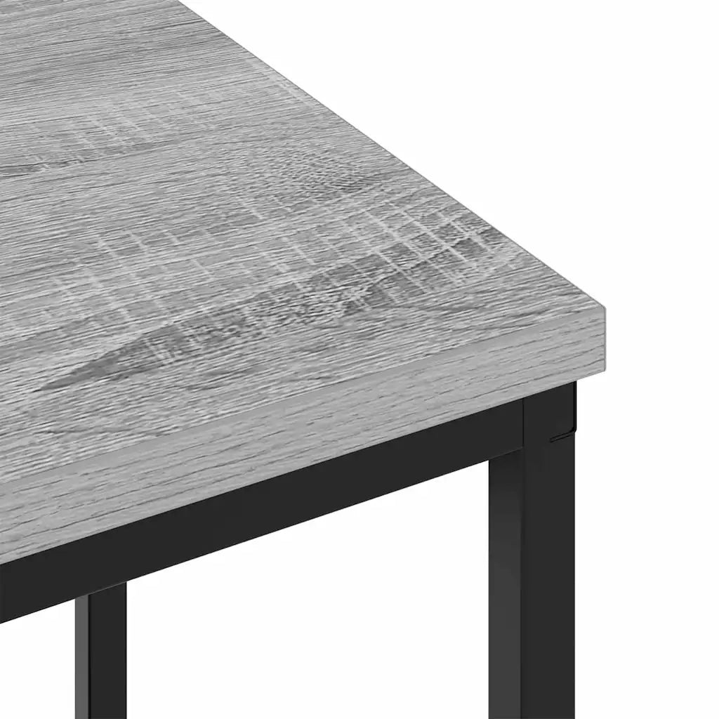 vidaXL Mobiletti da Notte 2 pcs Grigio sonoma 38 x 30 x 48 cm