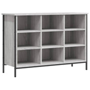 Scarpiera mobile contenitore per scarpe mobile per ingresso/corridoio/soggiorno design Sonoma 100 x 35 x 70 cm legno ingegnerizzato grigio 02_0022043