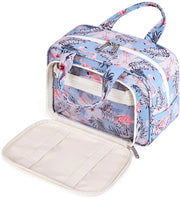 Organizzatore per bagno da appendere, borsa per trucco, organizzatore per cosmetici per donne e ragazze