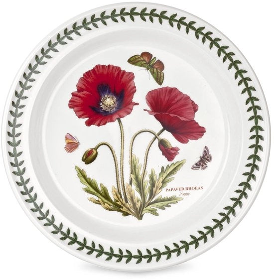 Piatti da pranzo Botanic Garden – 25,4 cm – Fiore di loto (set da 6)