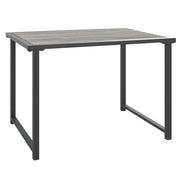 Tavolo da Giardino | Tavolino da esterno Antracite 55x40x37 cm Acciaio