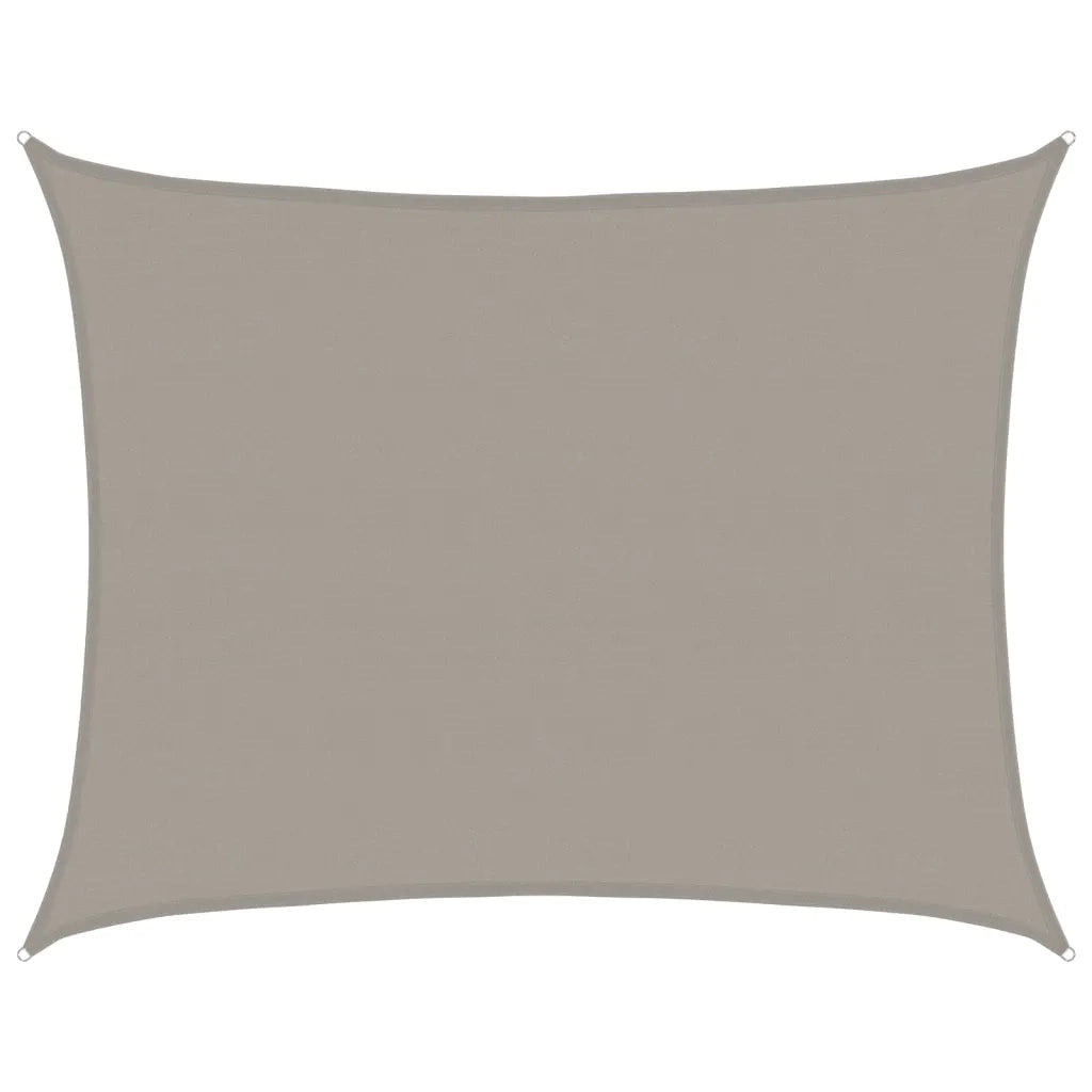 Vela Parasole 160 g/m² Rettangolare Grigio Chiaro 6x8 m in HDPE 4001997