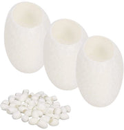 Cura del viso 50 pezzi - Exfoliante per rimuovere - Profonda pulizia - Clarificazione della pelle - Trattamento delicato - Ricco di fibroina - Exfoliante