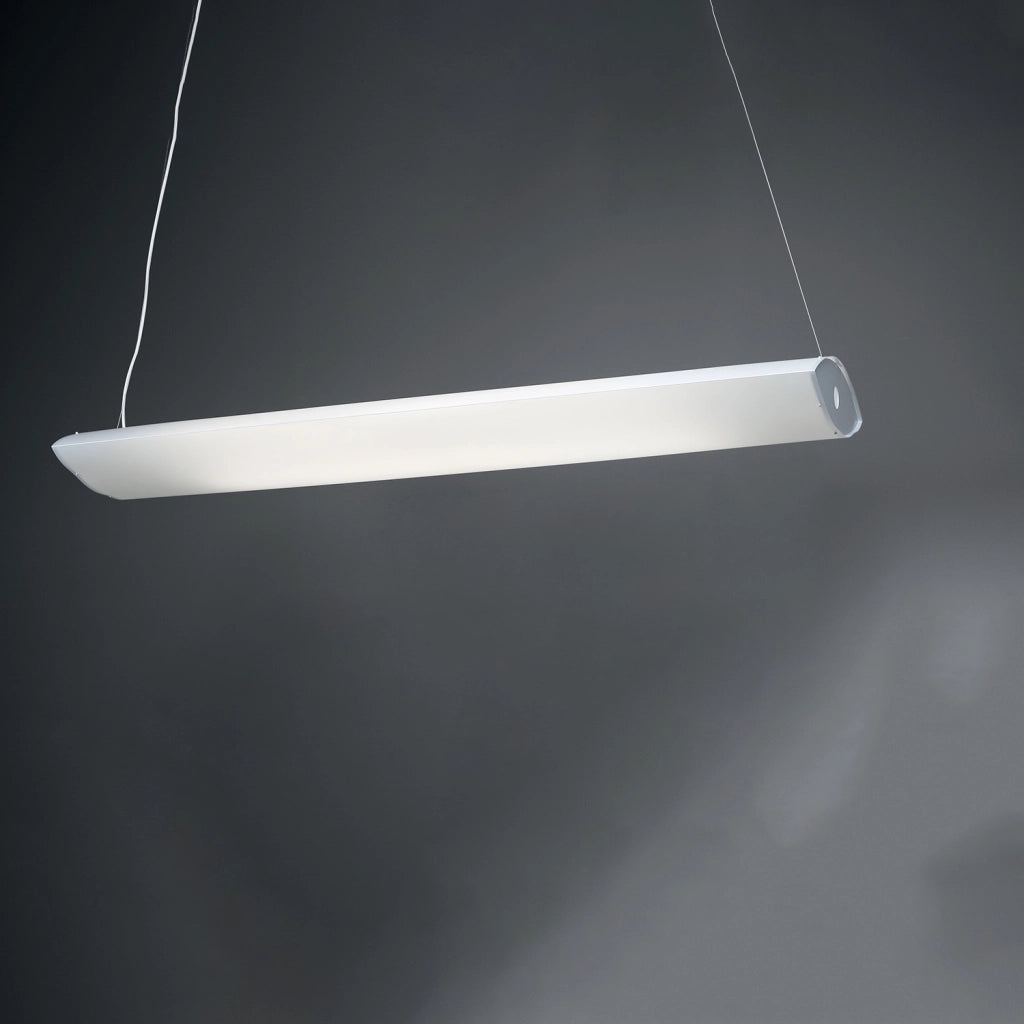 Sospensione Moderna Litos Polilux ® Bianco 1 Luce Led 18W 3000K